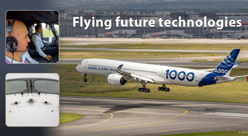 Airbus teste de nouvelles technologies d’assistance au pilotage
