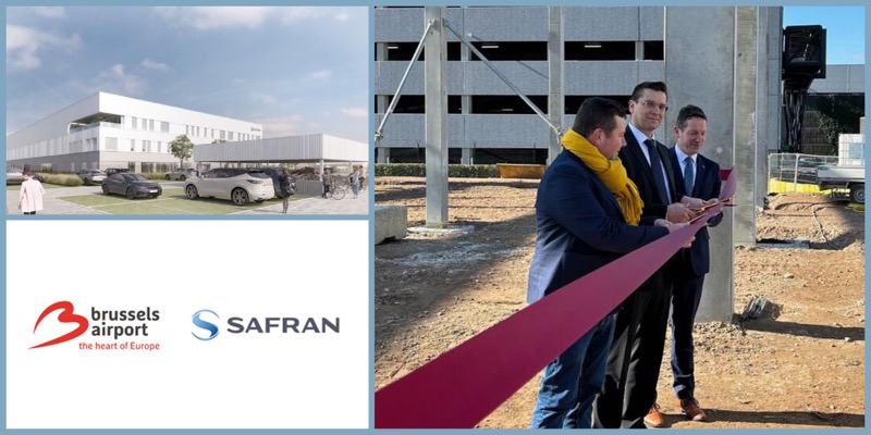 Un tout nouveau site pour Safran Aircraft Engine Services à Brussels Airport dès 2024 !